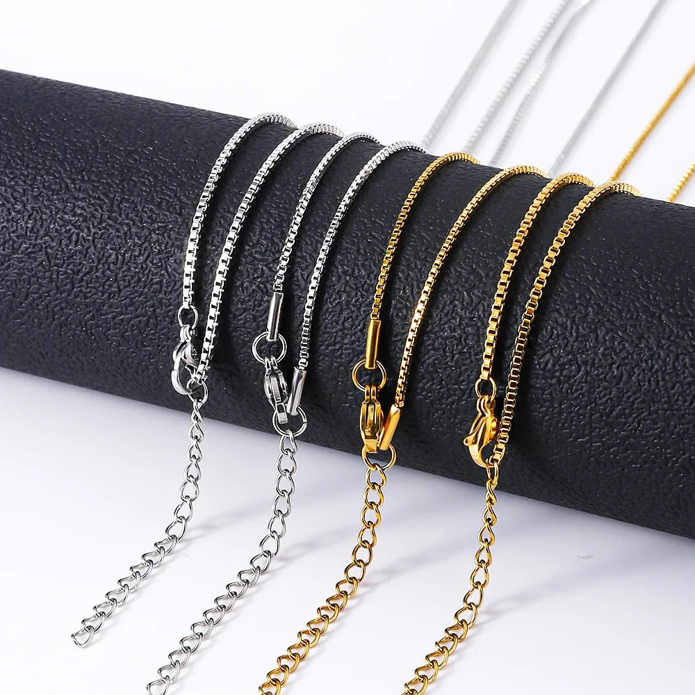 Box Chain -Gold/Silver