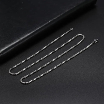 Link Chain - Silver 45-60cm 2-4MM